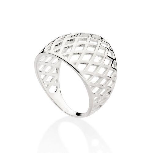 MAXI ANEL ABAULADO DE PRATA 925