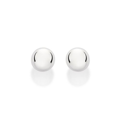 BRINCO BOLA 6 MM DE PRATA 925