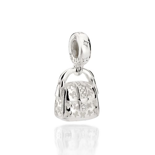 BERLOQUE BOLSA DE PRATA 925 COM ZIRCÔNIAS
