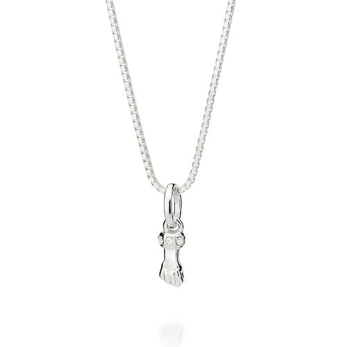 PINGENTE FIGA DE PRATA 925 COM ZIRCÔNIAS