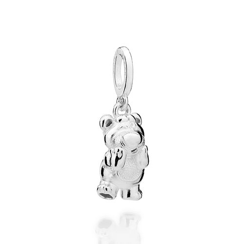 PINGENTE URSO LOTSO DE PRATA MACIÇA 925