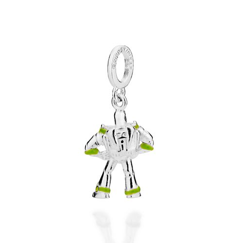 PINGENTE BUZZ LIGHTYER DE PRATA MACIÇA 925 COM APLICAÇÃO DE RESINA