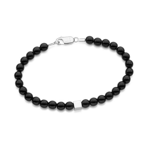 PULSEIRA SHAMBALA COM PEDRAS SINTÉTICAS DE PRATA MACIÇA 925