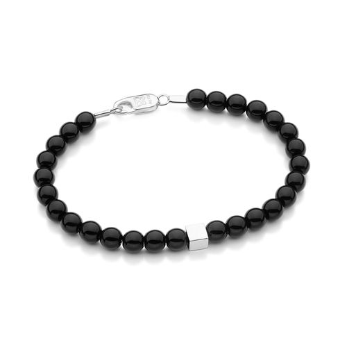PULSEIRA SHAMBALA COM PEDRAS SINTÉTICAS DE PRATA MACIÇA 925