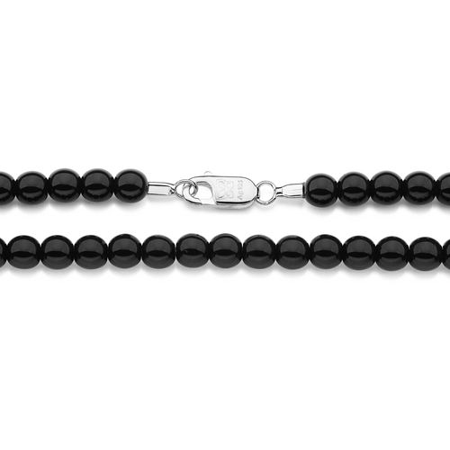 CORDÃO SHAMBALA COM PEDRAS SINTÉTICAS DE PRATA MACIÇA 925