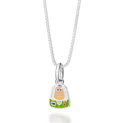 PINGENTE BUZZ LIGHTYAR DE PRATA MACIÇA 925 COM APLICAÇÃO DE RESINA